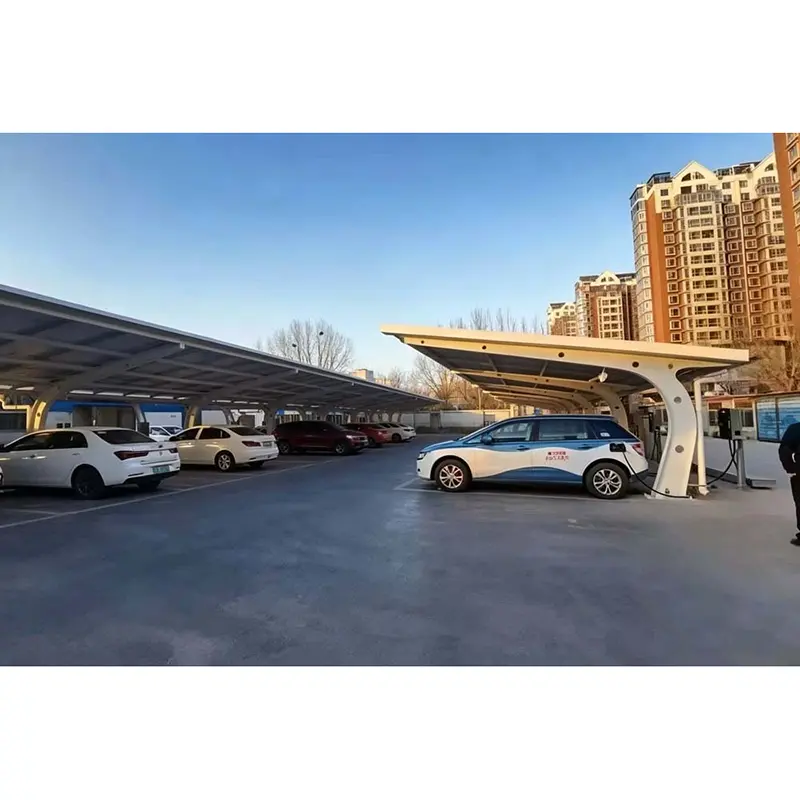Sistem solar de carport C-Channel