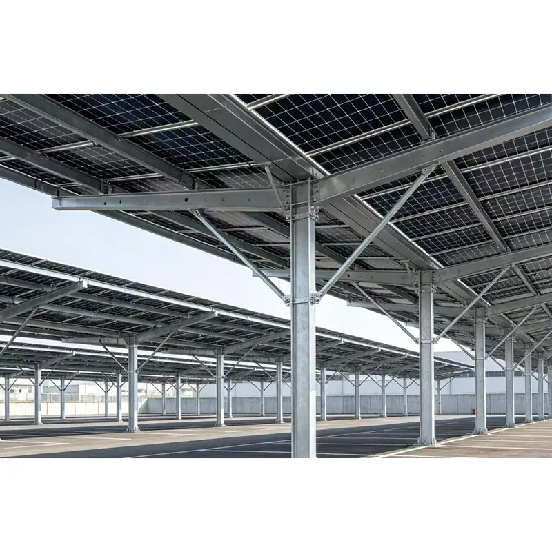 Structură de oțel fotovoltaică